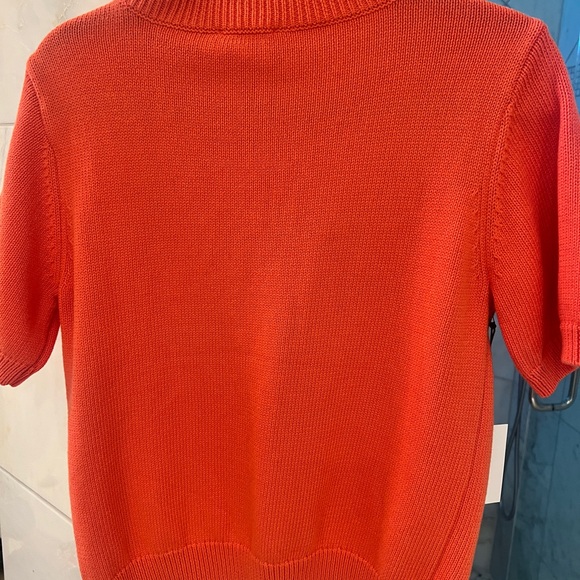 Callahan Knitwear short sleeve pineapple sweater size small - Picture 2 of 3